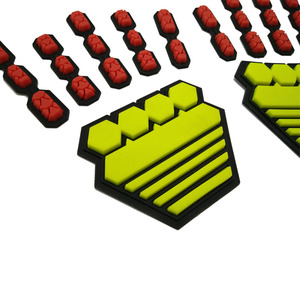 2017 New colorful anti impact protective glove and cut 5 glove work gloves TPR chips on <span class=keywords><strong>the</strong></span> back of <span class=keywords><strong>the</strong></span> hand - Product Image 3