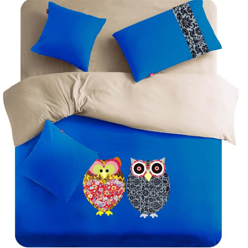 4 pcs Pleine taille double côté microfibre drap de lit/housse de couette en gros accueil textile