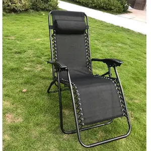 Chaise inclinable Portable sans gravité, réglable, pour plage, Patio et jardin, haute qualité