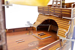 מכירה לוהטת קצף לילדים ספינת פיראטים פאזל פאזל מסין - Product Image 3