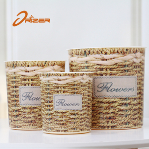 El más barato maceta <span class=keywords><strong>de</strong></span> plástico maceta, patrón <span class=keywords><strong>de</strong></span> mimbre jardín maceta <span class=keywords><strong>de</strong></span> interior y al aire libre - Product Image 4