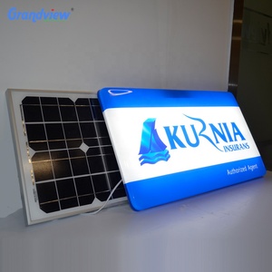 Nueva luz Solar al aire libre caja de señalización de formación de vacío caja de luz - Product Image 2