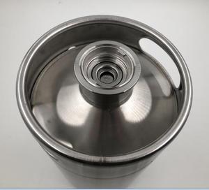 Đánh Bóng Bằng Thép Không Gỉ Mini Beer Keg Làm Sạch Với Co2 Tap - Product Image 2