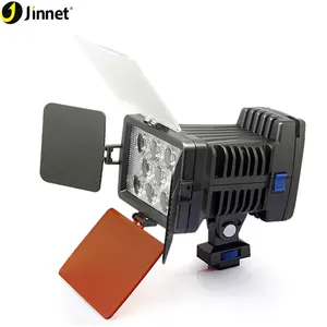 Jinnet 5000-6000 K 双色 LED-5080 视频摄影棚灯盘摄影摄像灯