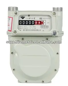 G 1.6B Sapphire Diaphragm Household Aluminum Case Gas Meter