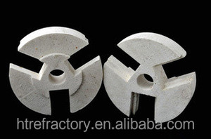 Refractaria <span class=keywords><strong>Sillimanite</strong></span> orificio de ladrillo para horno de vidrio de canales - Product Image 6