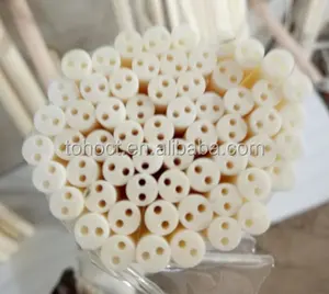 Supplier of refractory ceramic & alumina ceramic tube -99.99 alumina ceramic tube