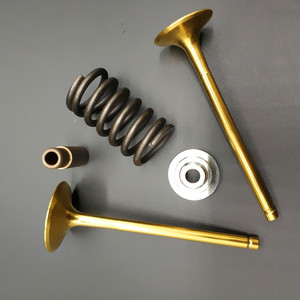 Válvula de motor de escape para motocicleta Harley XL 883, Davidson, VRSCA, v-rod, 1130, <span class=keywords><strong>421</strong></span>, xl883, titanio - Product Image 5