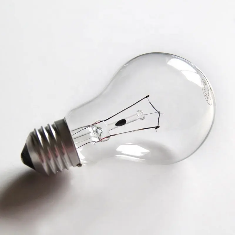 A55 220V 60W E27 Clear vintage edison filament incandescent lamp light bulb
