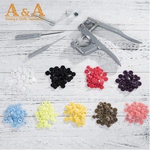 Kit d'outils pour boutons-<span class=keywords><strong>pression</strong></span> avec pince, boutons-<span class=keywords><strong>pression</strong></span> en plastique coloré en résine, boutons-<span class=keywords><strong>pression</strong></span> à <span class=keywords><strong>pression</strong></span>, boutons-<span class=keywords><strong>pression</strong></span> à douille 12 mm <span class=keywords><strong>T5</strong></span> - Product Image 4
