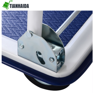 गोदाम मंच ट्राली, सस्ते स्टेनलेस स्टील तह भारी शुल्क मंच हाथ ट्रक - Product Image 3