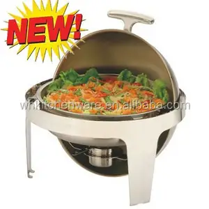 Home Heizung Roll Top Chafing Dish, Stahl Buffet Chafer