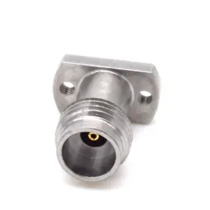 RF Coaxiale 60 ghz 2 Gat Flens 2.4mm Connector