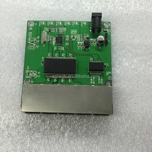 Solution de jeu de puces Realtek AI 78*78mm <span class=keywords><strong>Mini</strong></span> commutateur de données 5 ports 10/100mbps Module de carte PCB Ethernet pour la commutation de données système intégré - Product Image 2