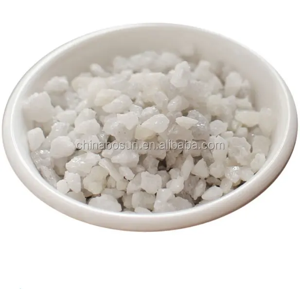 Preço de grão de óxido de alumínio branco refratário 3-5mm