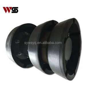 FPM Material Conical Cup scraper for Corrosion Pipeline cleaning