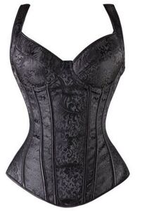 Vente chaude onenweb overbust sexe bar faux cuir corset dirndl club de danse - Product Image 2
