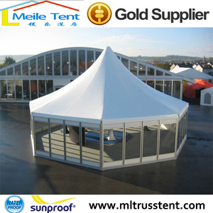 Carpa Hexagonal para Exteriores, Tipo Tabernáculo, 10x10m, Alquiler de Carpas, Pagoda, Carpas para Eventos en Venta - Product Image 3