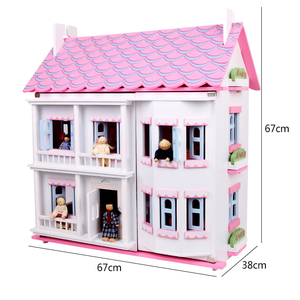 1/12 échelle bricolage enfants meubles miniatures en bois pour maison de poupée jouets éducatifs pour les filles - Product Image 2