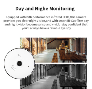 Vitevision seguridad P2P caliente WiFi visión nocturna 360 grados fisheye panorámica Cámara - Product Image 2