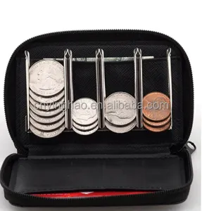 Coin Purse Convenience the Coin Sorter Change Purse.Business & Credit Card Holder Wallet