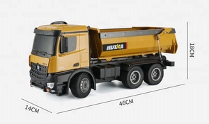 Presell plus récent <span class=keywords><strong>Huina</strong></span> <span class=keywords><strong>1573</strong></span> 573 télécommande RC camion à benne basculante auto-décharge à vendre - Product Image 6