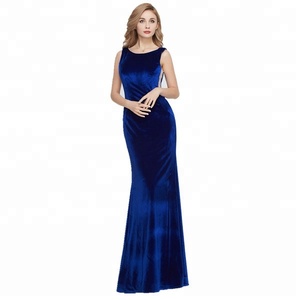 Vestido <span class=keywords><strong>de</strong></span> <span class=keywords><strong>Dama</strong></span> <span class=keywords><strong>de</strong></span> <span class=keywords><strong>Honor</strong></span> <span class=keywords><strong>de</strong></span> Terciopelo Estilo Sirena para Fiesta <span class=keywords><strong>de</strong></span> Graduación, Boda o Evento Formal, Largo hasta la Rodilla, Todos los Colores, Nuevo <span class=keywords><strong>2023</strong></span> - Product Image 1
