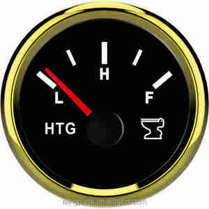 Auto Marine Tenue Réservoir Jauge Mètre 0-190ohm 52mm 9-32 V Avec Rétro-Éclairage - Product Image 4