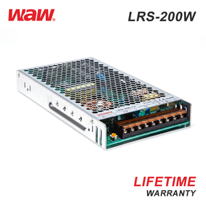ضئيلة 12V 16.7A 200W LRS-200-12 DC تحويل التيار الكهربائي <span class=keywords><strong>LED</strong></span> سائق مع CE بنفايات مكرر