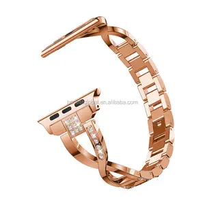 Dây Đeo Cho Apple Watch Thép Không Gỉ Đồng Hồ Đeo Tay Thay Thế Vòng Đeo Tay Dây Đeo Cho Apple Watch 1/2/3 38/42MM