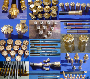 64mm Hydraulic Drilling Jumbo <strong>Bit</strong> with Ballistic <strong>Buttons</strong> Low Air Pressure DTH <strong>Bit</strong> for Ore <strong>Mining</strong> Drilling Tool - Product Image 6