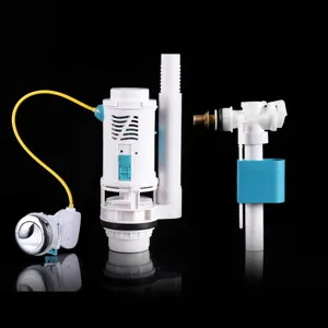 S001xiamen wire control flush valve adjustable fill valve with button