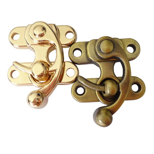 Ganci a Scatto HBL18 in Bronzo Spazzolato, Grandi e Piccoli, per Chiusura di Scatole - Product Image 2