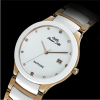Montres fantaisie pour femme avec bracelet en métal quartz