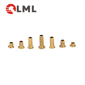 Plaque signalétique de rivets à tête <span class=keywords><strong>ronde</strong></span> en <span class=keywords><strong>laiton</strong></span> en métal non standard personnalisé pour charnières de poignées de couteau - Product Image 3