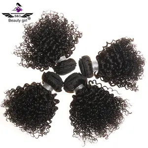 beauty girl factory short 8 inch peruvian kinky curly human hair virgin bounce curl peruvian hair