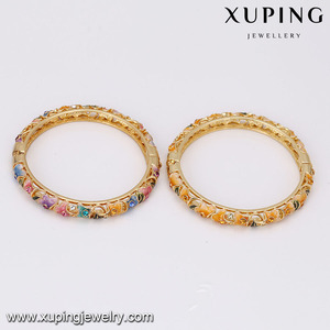 Braccialetto-104 xuping saudita gioielli in oro 24K moda oro braccialetto - Product Image 4