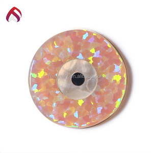 Fuego místico ópalo sintético helado OPAL talla forma para regalo - Product Image 3
