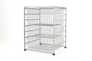 ארונות חדר שינה ארון בגדים גודל מותאם אישית וקל להגדרה ארון בגדים מדפים המארגן - Product Image 6