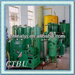 High cleaness of turbine oil filtering system
