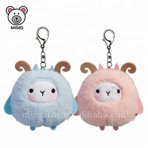 3D Phim Hoạt Hình Dễ Thương Tùy Chỉnh Mini Thú Nhồi Bông Mềm Đồ Chơi Sang Trọng Màu Vàng Gà Keychain - Product Image 4
