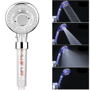 <span class=keywords><strong>Douche</strong></span> à main haute pression, 3 réglages de jet, filtre pulvérisateur, pommeau de <span class=keywords><strong>douche</strong></span> finition chromée, installation facile, robinet de salle de bain - Product Image 2