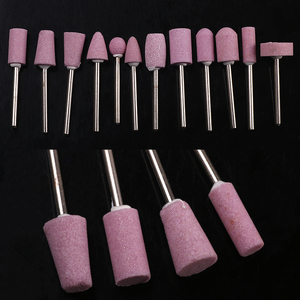 12 pcs foret à ongles en céramique modèle différent carbure dentaire vitrage conseils avec étui - Product Image 2