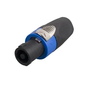 Ylg001 conector de áudio de 4 pinos, conector macho e 8 pinos para alto-falante de áudio