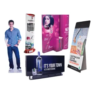Nouveaux présentoirs publicitaires créatifs et écologiques en <span class=keywords><strong>papier</strong></span> cartonné pour films, présentoirs autonomes - Product Image 6