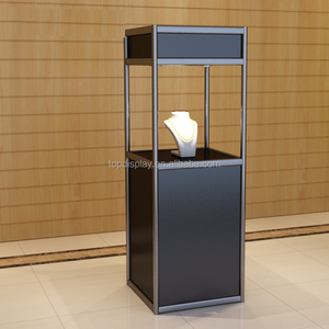 Atacado de fábrica varejo loja joias vidro showcase e tamanhos diferentes e estilos de exibição pode ser personalizado - Product Image 1