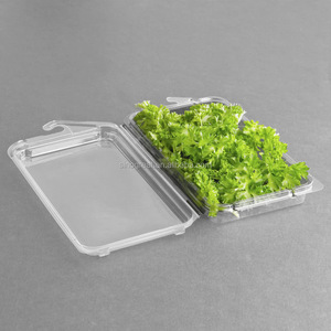 plastic clamshell packaging green herbs clamshell