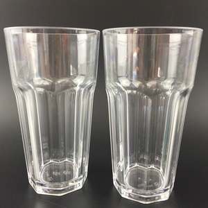 Verre à boire de whisky en plastique noir, impression personnalisable, ml - Product Image 3