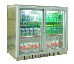 Nuevo doble puerta del bar display almacén frigorífico refrigerador de la cerveza en el bar tienda - Product Image 4