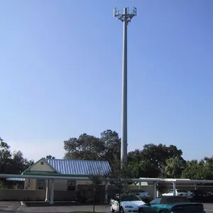 Torres de telecomunicaciones de transmisión de Monopole de acero para la industria de las torres de China